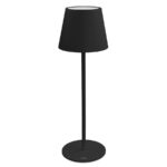 LAMP.DA TAVOLO ECOLIGHT NINARICAR. NERO - CENTURY ITALIA SRL NIN-3630NE
