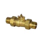 VALVOLA A SFERA 2 VIE DIAMETRO 1/2" ATTACCHI A BOCCHETTONE - DE PALA SRL 232B