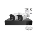 KIT AHD AHDVR004N05A, 2x AB04N0FA, ACC - COMELIT AHKIT004N05B