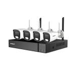 KIT WI-FI, NVR, 4 IPC BULLET 5MP, HDD 1TB - COMELIT WIKIT004S05NA