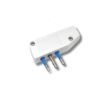 Spina Piatta 10A 2P+T IMQ Bianco - GIGRA LINE 30150