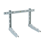 Staffa a Muro per Condizionatori 18.00024.000 BTU 250 kg Acciaio Zincato RAL9003 - GIGRA LINE GM-2