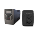 UPS 800VA / 480W Monofase GIG GP800VA con Batterie 12V 9Ah 2 Prese Schuko - GIGRA LINE GP800VA